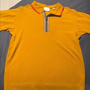Kids Mustard Polo Shirt